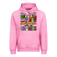 Fuchsia Pink Halloween with My Gnomies Coffee Cups Urban Hoodie - texasbilliewilder