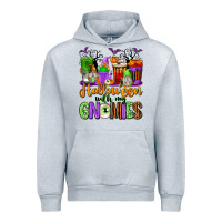 Heather Grey Halloween with My Gnomies Coffee Cups Urban Hoodie - texasbilliewilder