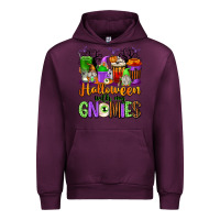 Mauve Wine Halloween with My Gnomies Coffee Cups Urban Hoodie - texasbilliewilder