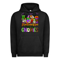 Pigment Black Halloween with My Gnomies Coffee Cups Urban Hoodie - texasbilliewilder