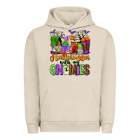 Pigment French Oak Halloween with My Gnomies Coffee Cups Urban Hoodie - texasbilliewilder