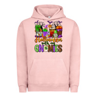 Pigment Salmon Halloween with My Gnomies Coffee Cups Urban Hoodie - texasbilliewilder