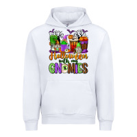 White Halloween with My Gnomies Coffee Cups Urban Hoodie - texasbilliewilder