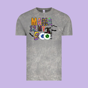 Mama Is My Boo Vintage Tee Designed By Cowhidedigitalart