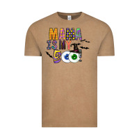 Vintage Coffee Mama is my Boo Vintage Tee - CowhideDigitalArt