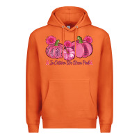 Carrot in october we wear pink pumpkins Premium Hoodie - AdoDesignShop