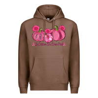 Chestnut in october we wear pink pumpkins Premium Hoodie - AdoDesignShop