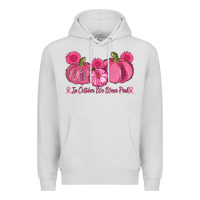 Dove Grey in october we wear pink pumpkins Premium Hoodie - AdoDesignShop