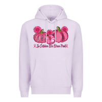 Lilac in october we wear pink pumpkins Premium Hoodie - AdoDesignShop