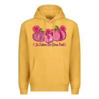 Mustard in october we wear pink pumpkins Premium Hoodie - AdoDesignShop