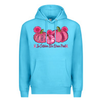 Ocean Blue in october we wear pink pumpkins Premium Hoodie - AdoDesignShop