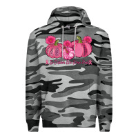 Slate Camo in october we wear pink pumpkins Premium Hoodie - AdoDesignShop
