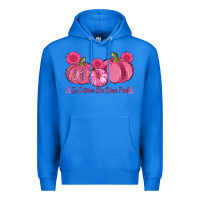 True Royal in october we wear pink pumpkins Premium Hoodie - AdoDesignShop