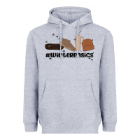 Heather Grey winter basics stanley Heavyweight Hoodie - MaliasSmallBusiness