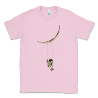 Bubblegum Pink Astronaut Moon Swing Classic Tee - Bettercallsaul