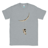 Heather Grey Astronaut Moon Swing Classic Tee - Bettercallsaul