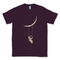 Plum Astronaut Moon Swing Classic Tee - Bettercallsaul