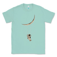 Seafoam Astronaut Moon Swing Classic Tee - Bettercallsaul