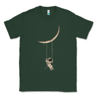 Sports Green Astronaut Moon Swing Classic Tee - Bettercallsaul