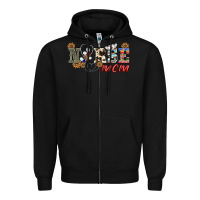 Black western nurse mom Zipper Hoodie - BarkalooDesign