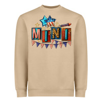 Mushroom American Mini 4th of july Heavyweight Sweatshirt - CowGirlArtShop