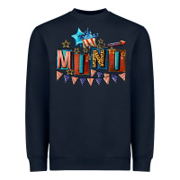 Navy American Mini 4th of july Heavyweight Sweatshirt - CowGirlArtShop