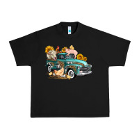 Black western farm truck coop animals farm animals Urban Heavy Tee - FaDigitalArtStudio