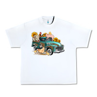 White western farm truck coop animals farm animals Urban Heavy Tee - FaDigitalArtStudio