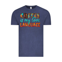 Vintage Denim coffee is my love language Vintage Tee - HRA Design Shop