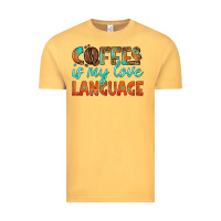 Vintage Mustard coffee is my love language Vintage Tee - HRA Design Shop