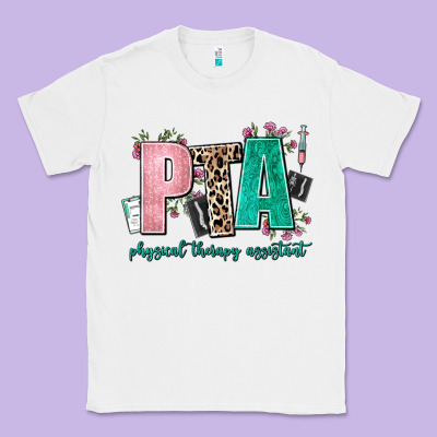 Pta Physical Therapy Assistant Classic Tee Designed By Adodesignshop