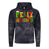 Cloud Black feliz navidad Vintage Hoodie - Zillion Design Studio