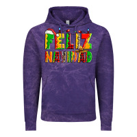 Cloud Purple feliz navidad Vintage Hoodie - Zillion Design Studio