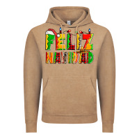 Vintage Coffee feliz navidad Vintage Hoodie - Zillion Design Studio