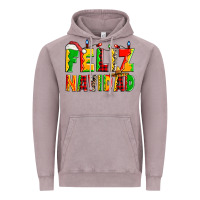 Vintage Zinc feliz navidad Vintage Hoodie - Zillion Design Studio