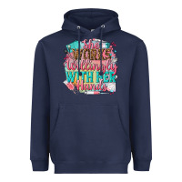 Navy she works willingly with her hands Heavyweight Hoodie - NancyCooperArtShop