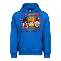 Cobalt Hallothanksmas it's the most wonderful time of the Urban Hoodie - NancyCooperArtShop