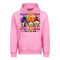 Fuchsia Pink Hallothanksmas it's the most wonderful time of the Urban Hoodie - NancyCooperArtShop