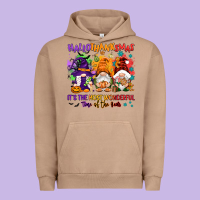 Hallothanksmas It's The Most Wonderful Time Of The Urban Hoodie Designed By Nancycooperartshop