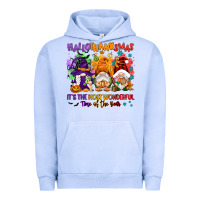 Pigment Grape Ice Hallothanksmas it's the most wonderful time of the Urban Hoodie - NancyCooperArtShop