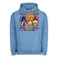 Pigment Pebble Blue Hallothanksmas it's the most wonderful time of the Urban Hoodie - NancyCooperArtShop