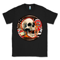 Black firefighter coasters Classic Tee - AdoDesignShop