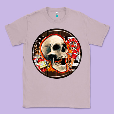 Firefighter Coasters Classic Tee Designed By Adodesignshop