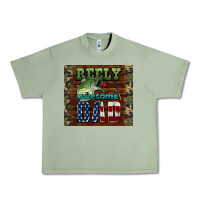 Oil Green reely awesome dad Urban Heavy Tee - HRA Design Shop