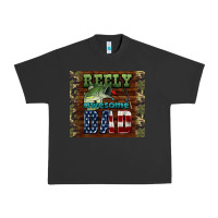 Pigment Black reely awesome dad Urban Heavy Tee - HRA Design Shop