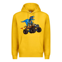 Lemon monster truck and  t rex dinosaur Premium Hoodie - Artiststas