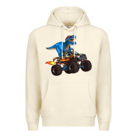 Sandshell monster truck and  t rex dinosaur Premium Hoodie - Artiststas