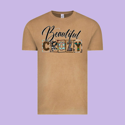Beatiful Crazy Vintage Tee Designed By Sublimationcraftshop