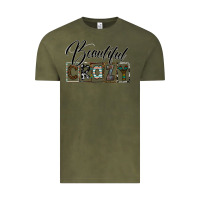 Vintage Olive beatiful crazy Vintage Tee - SublimationCraftShop