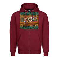Burgundy western nurse glitter leopard sunflowers Zipper Hoodie - BarkalooDesign